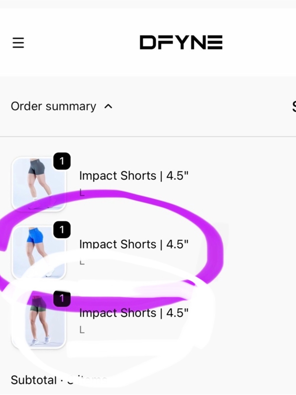 Dfyne - Impact 4.5” shorts - Picture 5 of 10